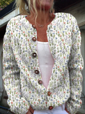 SORAYA | WOMENS VINTAGE KNIT CARDIGAN SWEATER