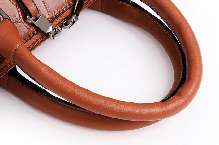 EVELYN - EVERYDAY ELEGANCE 4-PIECE LEATHER BAG SET