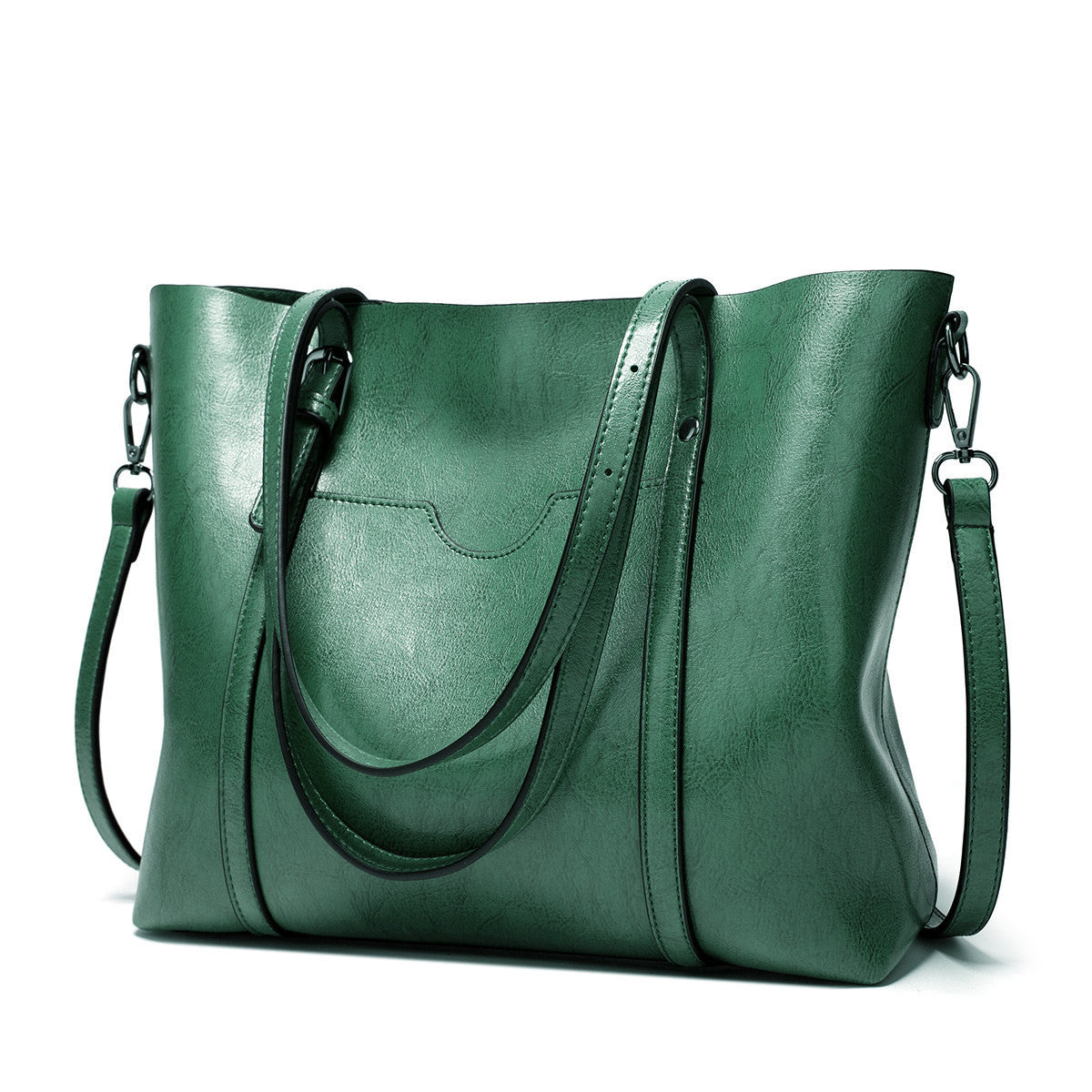 SOPHIA - REFINED ELEGANCE LEATHER TOTE BAG