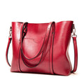 SOPHIA - REFINED ELEGANCE LEATHER TOTE BAG