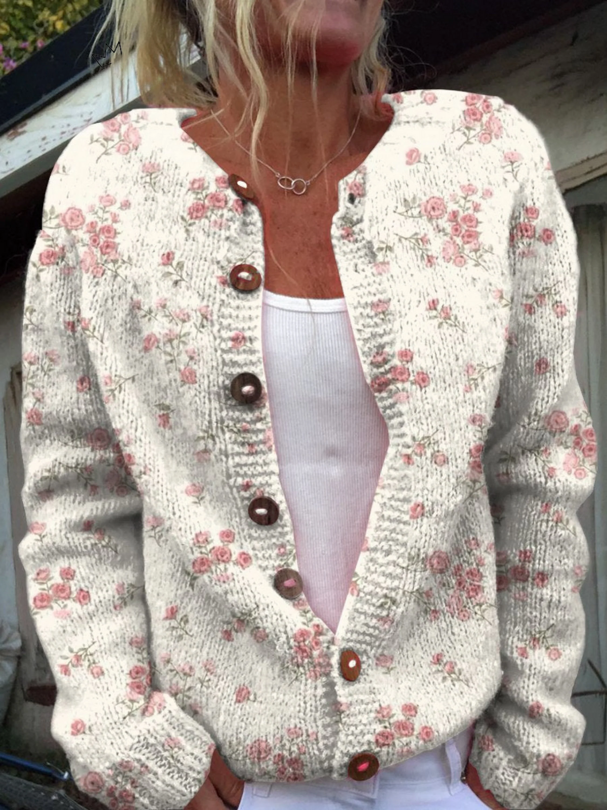 MARVELLA | WOMENS VINTAGE KNIT CARDIGAN SWEATER