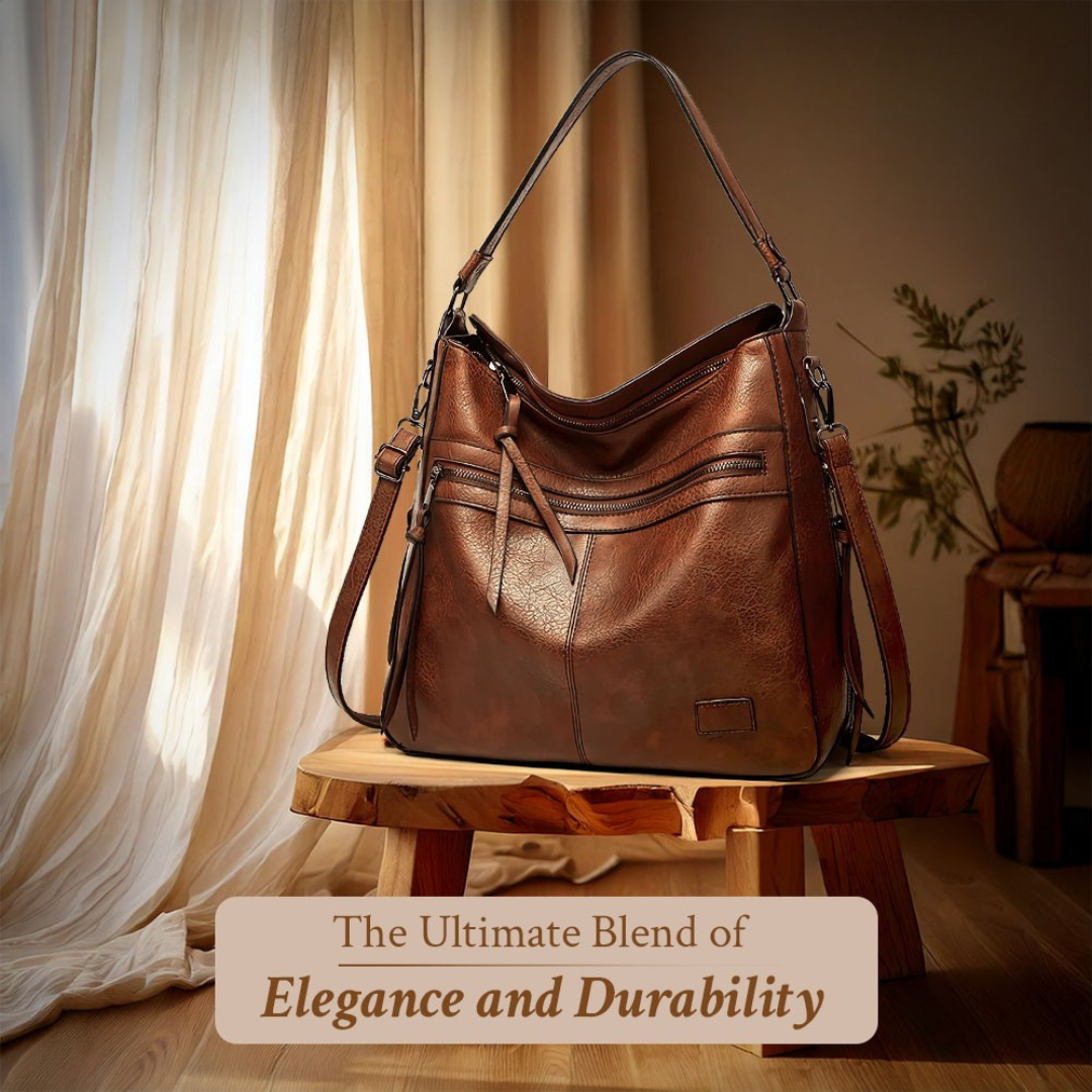 FRANCES - EXQUISITE LUXURY LEATHER HANDBAG