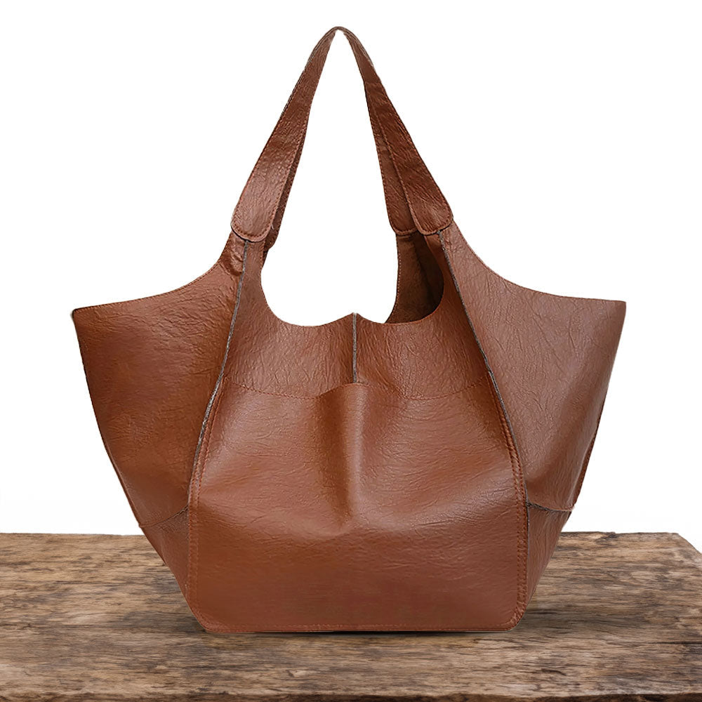 RUTH - TIMELESS ALLURE LEATHER TOTE BAG