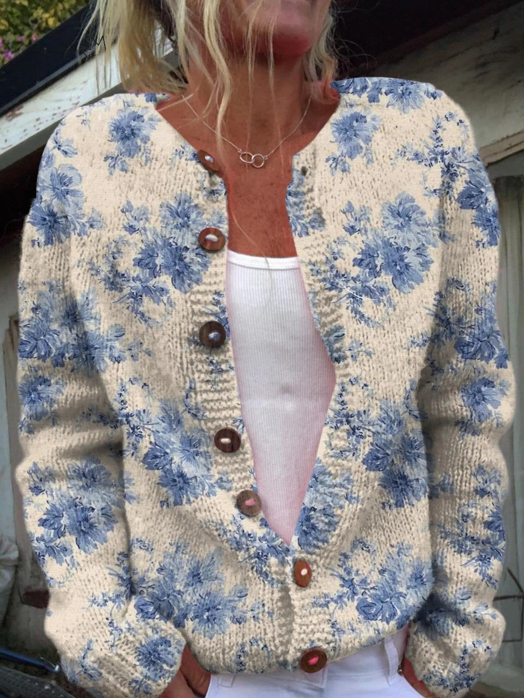 RENAYA | WOMENS VINTAGE KNIT CARDIGAN SWEATER
