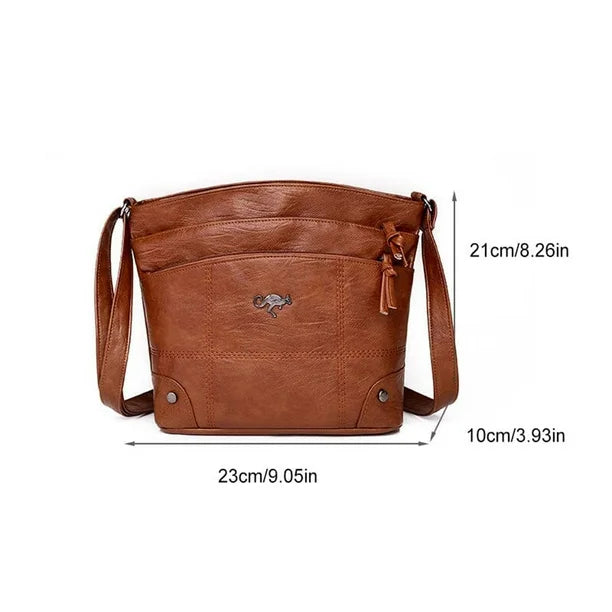 JUDITH - SIGNATURE ELEGANCE LEATHER HANDBAG