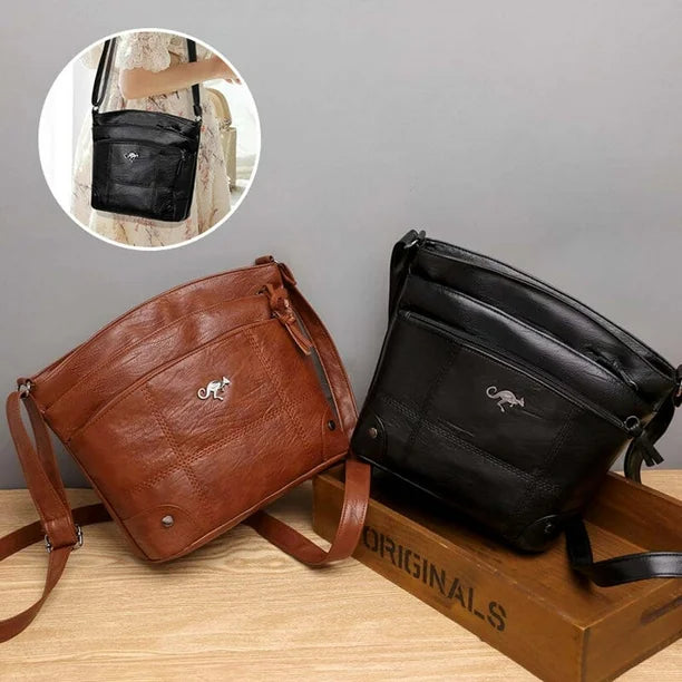 JUDITH - SIGNATURE ELEGANCE LEATHER HANDBAG