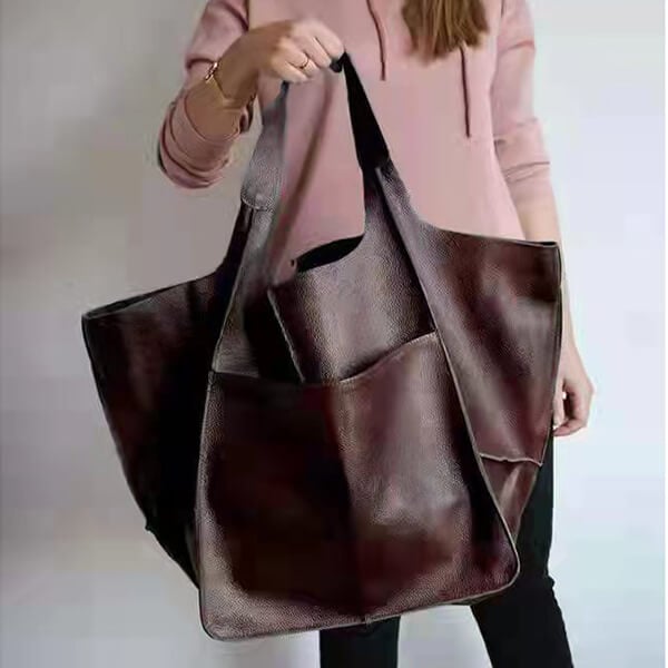 RUTH - TIMELESS ALLURE LEATHER TOTE BAG