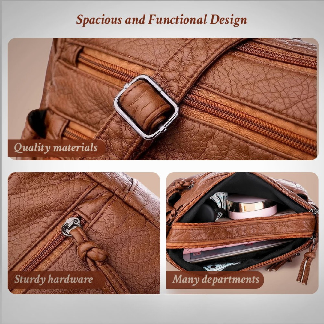 ELLEN - CLASSIC HARMONY LEATHER BAG