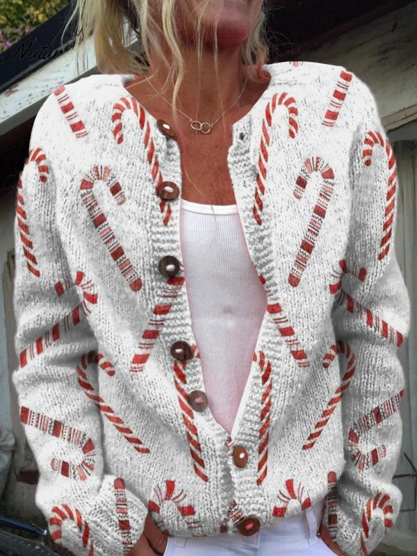 LUNARA | WOMENS VINTAGE KNIT CARDIGAN SWEATER