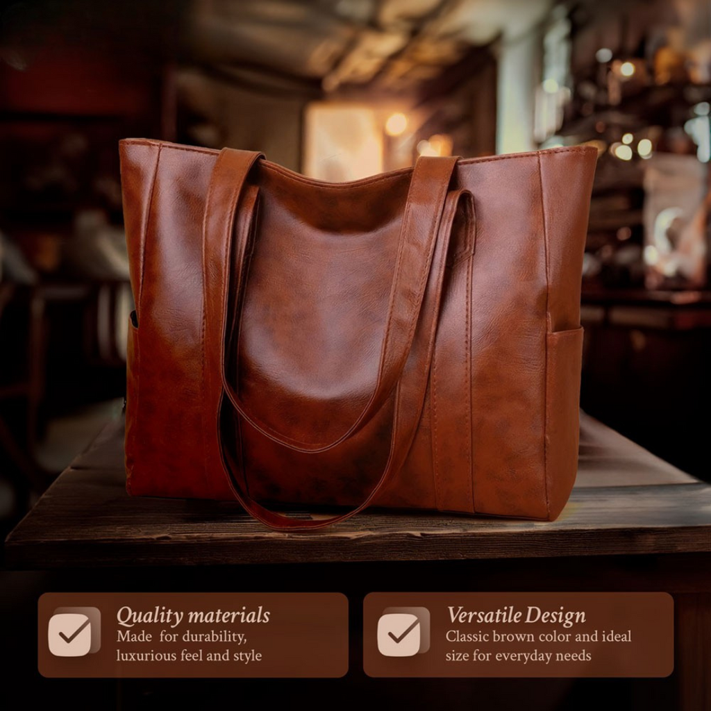 SUSAN - MINIMALIST LUXURY LEATHER SHOULDER BAG