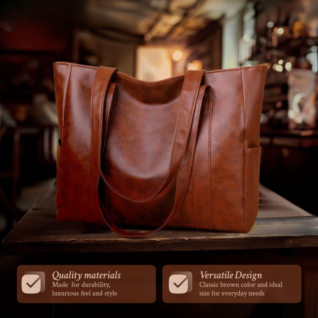 SUSAN - MINIMALIST LUXURY LEATHER SHOULDER BAG