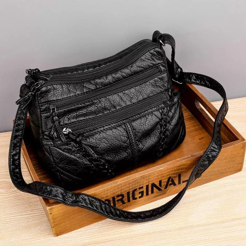 ELLEN - CLASSIC HARMONY LEATHER BAG