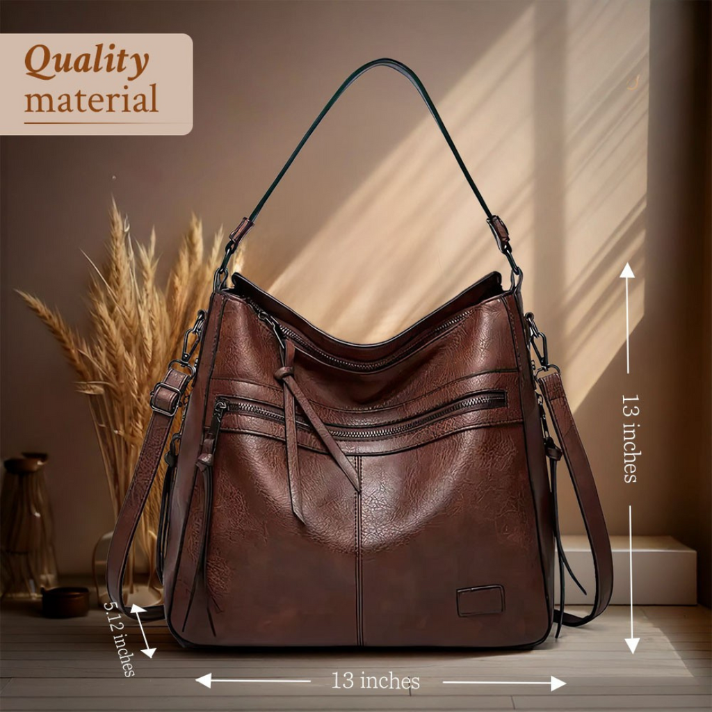 FRANCES - EXQUISITE LUXURY LEATHER HANDBAG