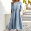 Joan | Elegant Short-Sleeved Dress