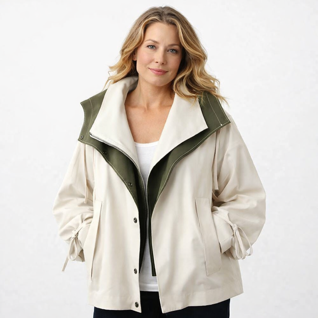 MARIELLE | THE STRUCTURED RAIN JACKET