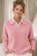 SOPHIE | BUTTON DETAIL SWEATER