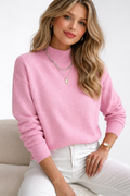 DAISY | PINK KNIT SWEATER