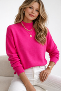 DAISY | PINK KNIT SWEATER
