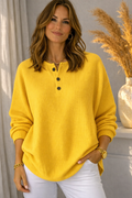 FRANKIE| WAFFLE KNIT HENLEY