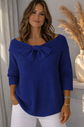 ELODIE | BOW SWEATER