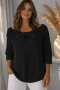 ELODIE | BOW SWEATER
