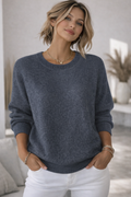 TALIA | PINK COZY KNIT SWEATER