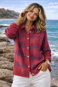 CHLOE | COLOR BLOCK BLOUSE