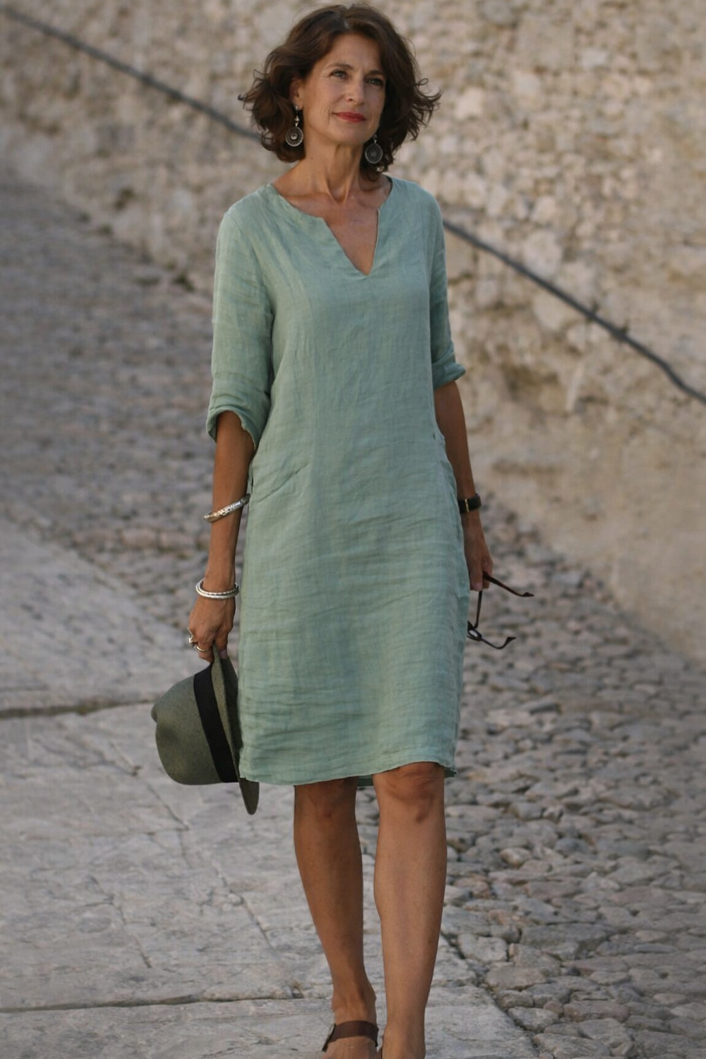 EVELIEN | RELAXED MIDI DRESS