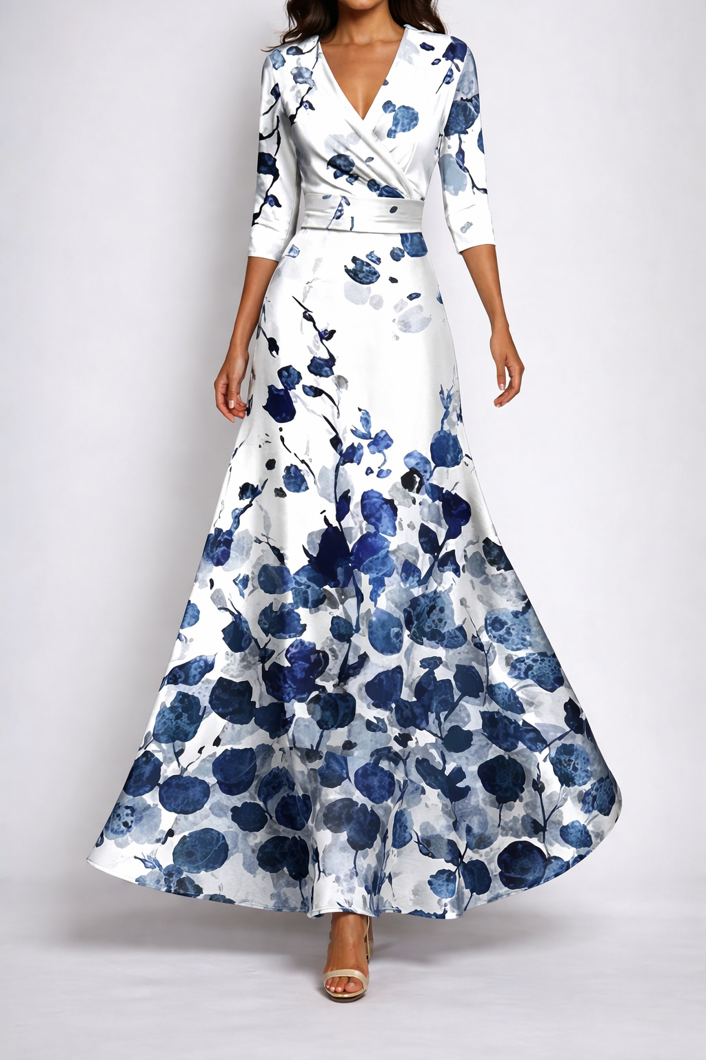 EMILY | ELEGANT FLORAL DRESS