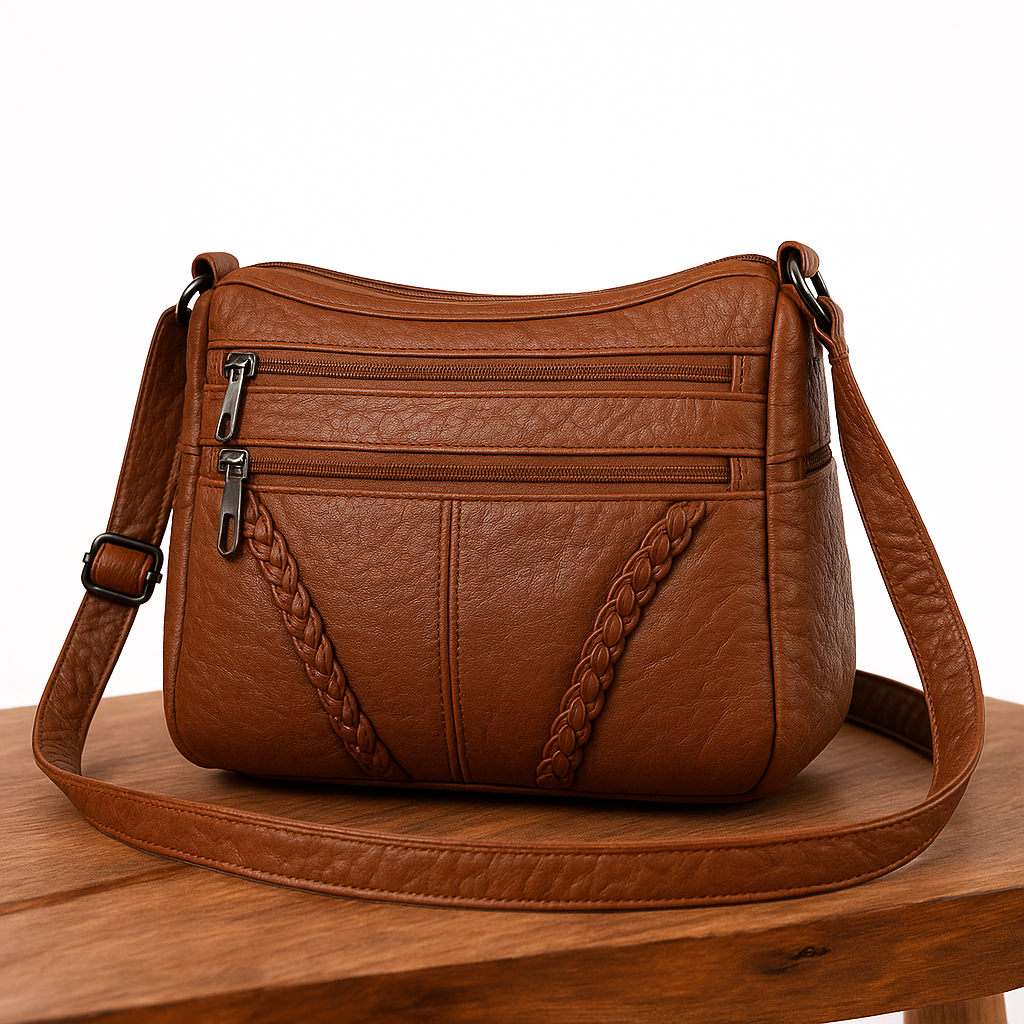 ELLEN - CLASSIC HARMONY LEATHER BAG