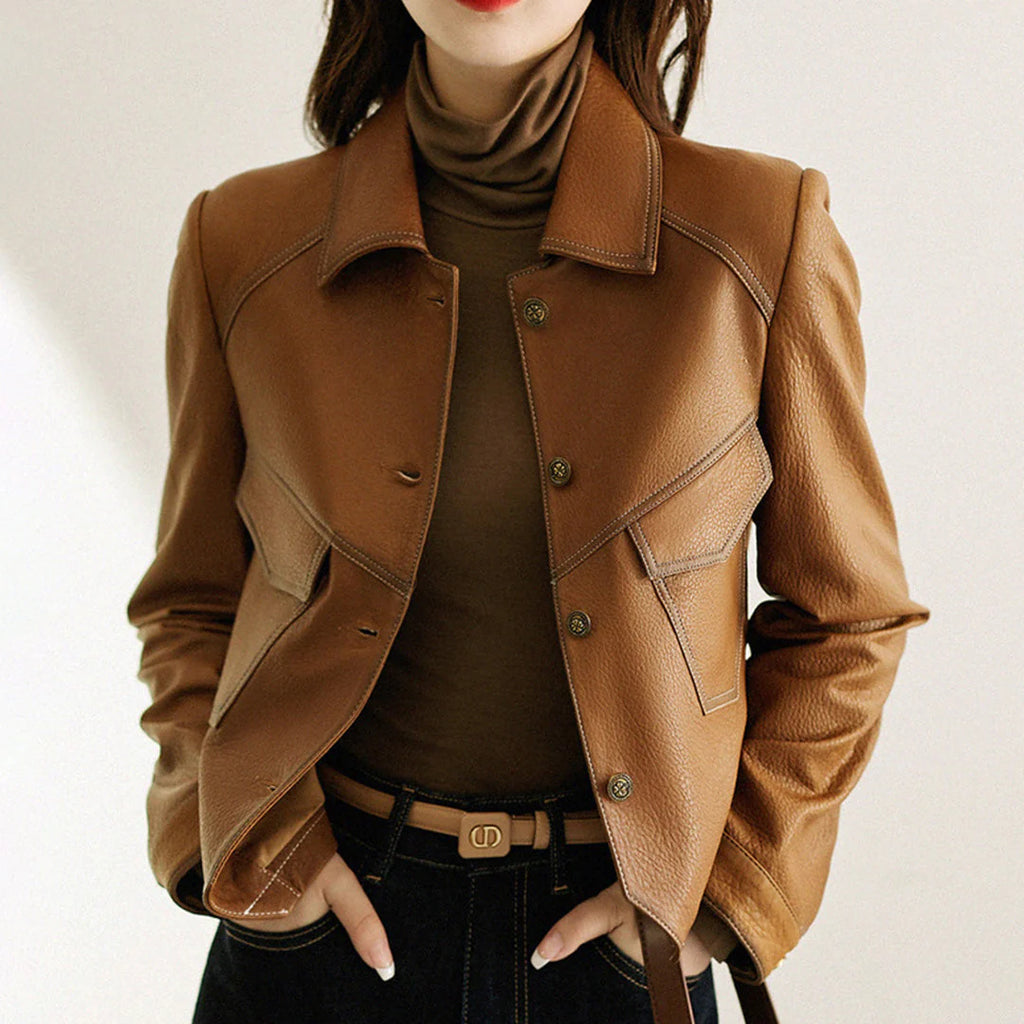 ELARA | LEATHER JACKET