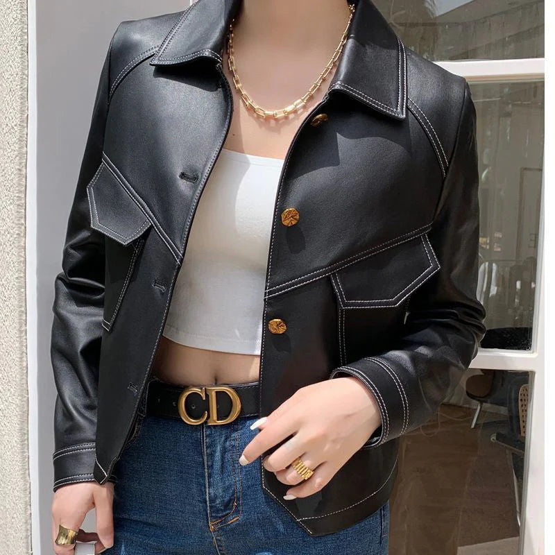 ELARA | LEATHER JACKET