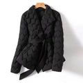 CAMILLE|  QUILTED WRAP COAT