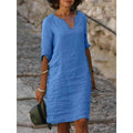 EVELIEN | RELAXED MIDI DRESS