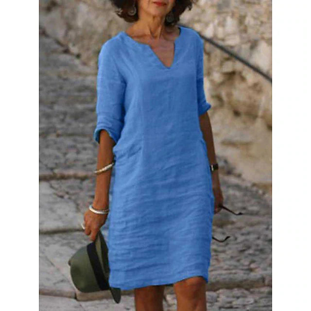 EVELIEN | RELAXED MIDI DRESS