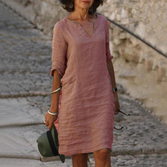 EVELIEN | RELAXED MIDI DRESS