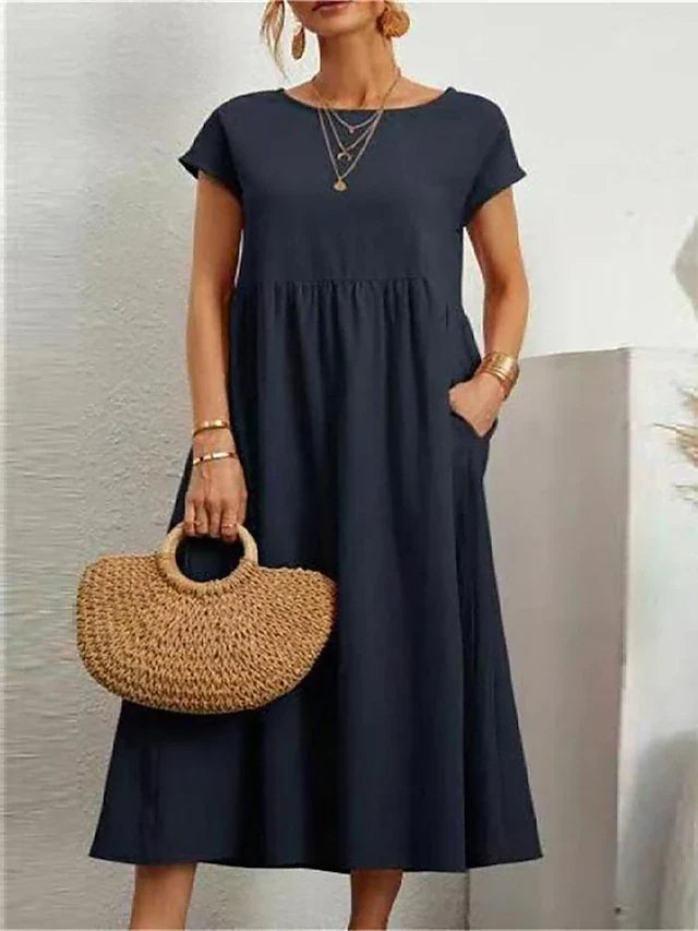 MARIANNE | RELAXED MIDI DRESS