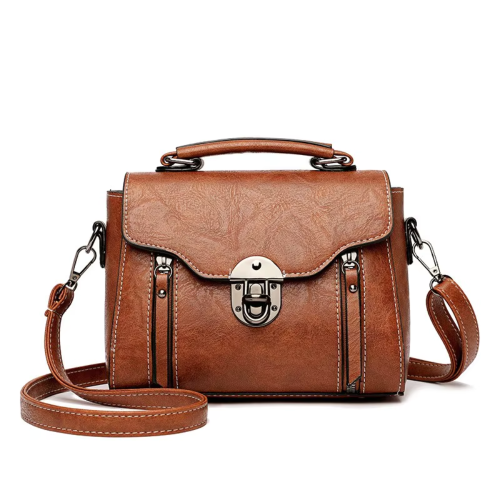 ZOE - TIMELESS ELEGANCE LEATHER SHOULDER BAG