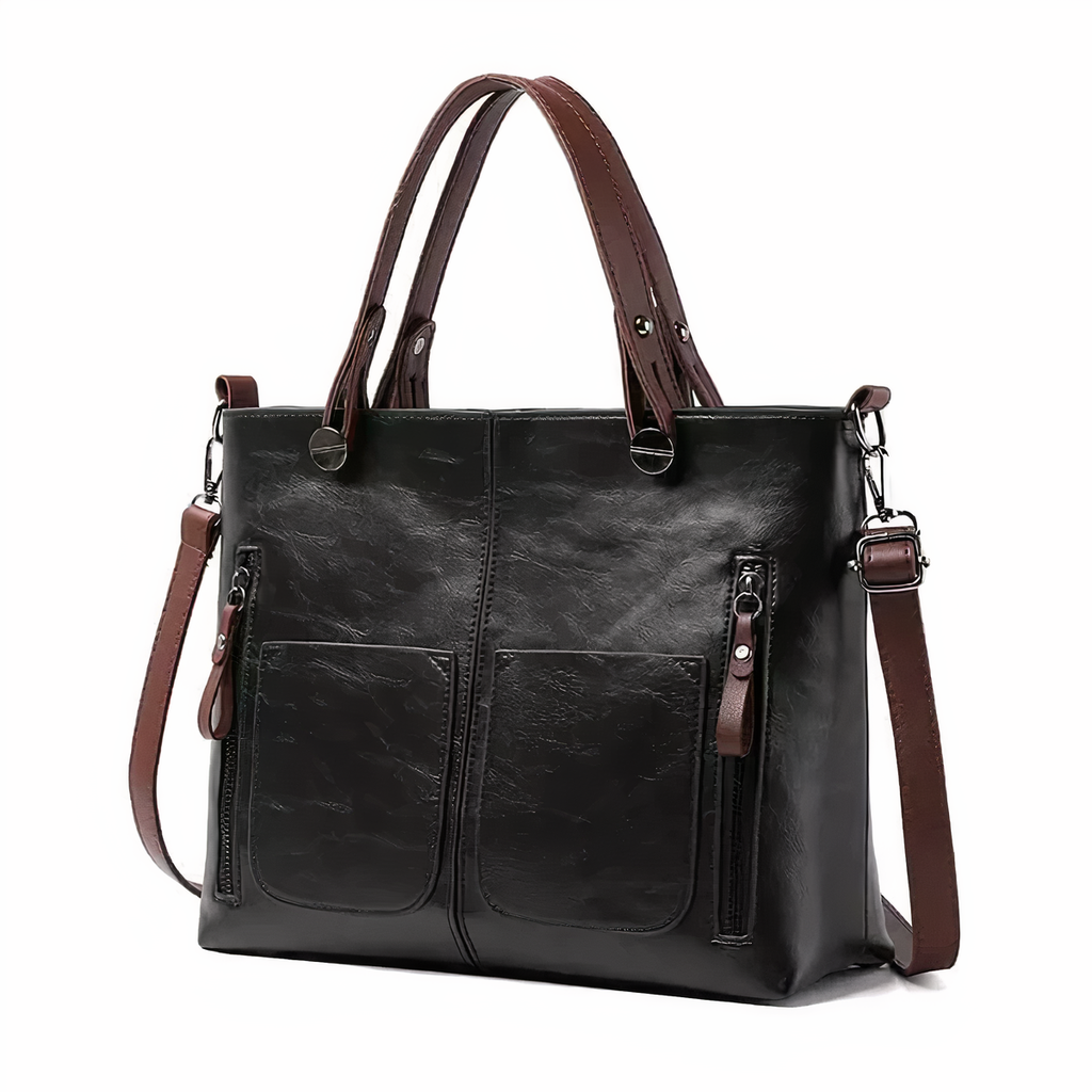NANCY - TIMELESS ELEGANCE LEATHER SHOULDER BAG