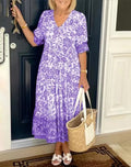 Eleanor | Floral Midi Dress