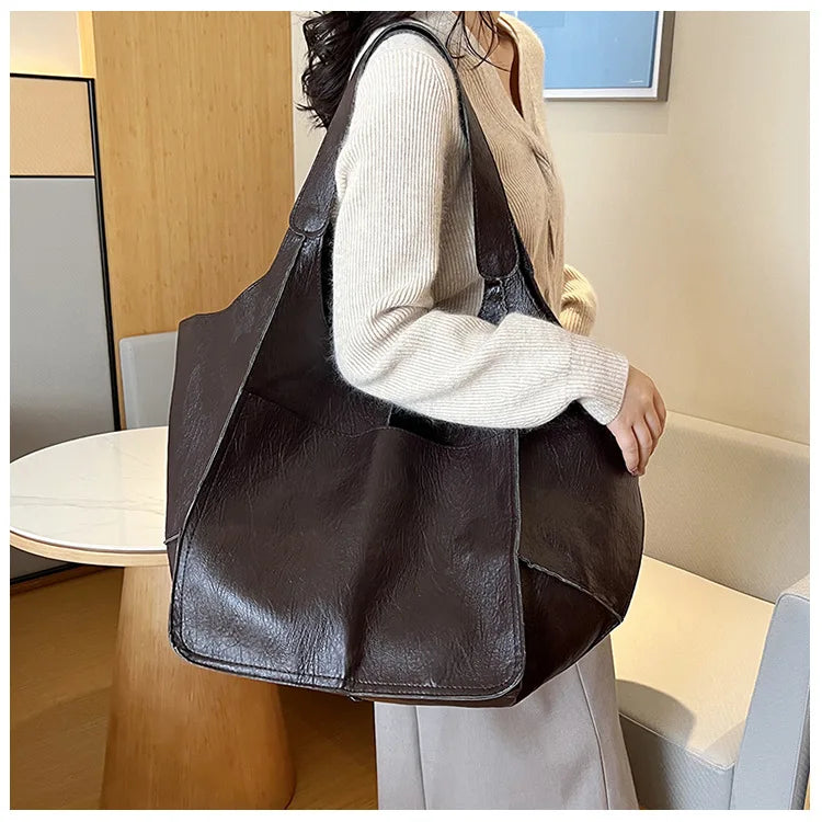 RUTH - TIMELESS ALLURE LEATHER TOTE BAG
