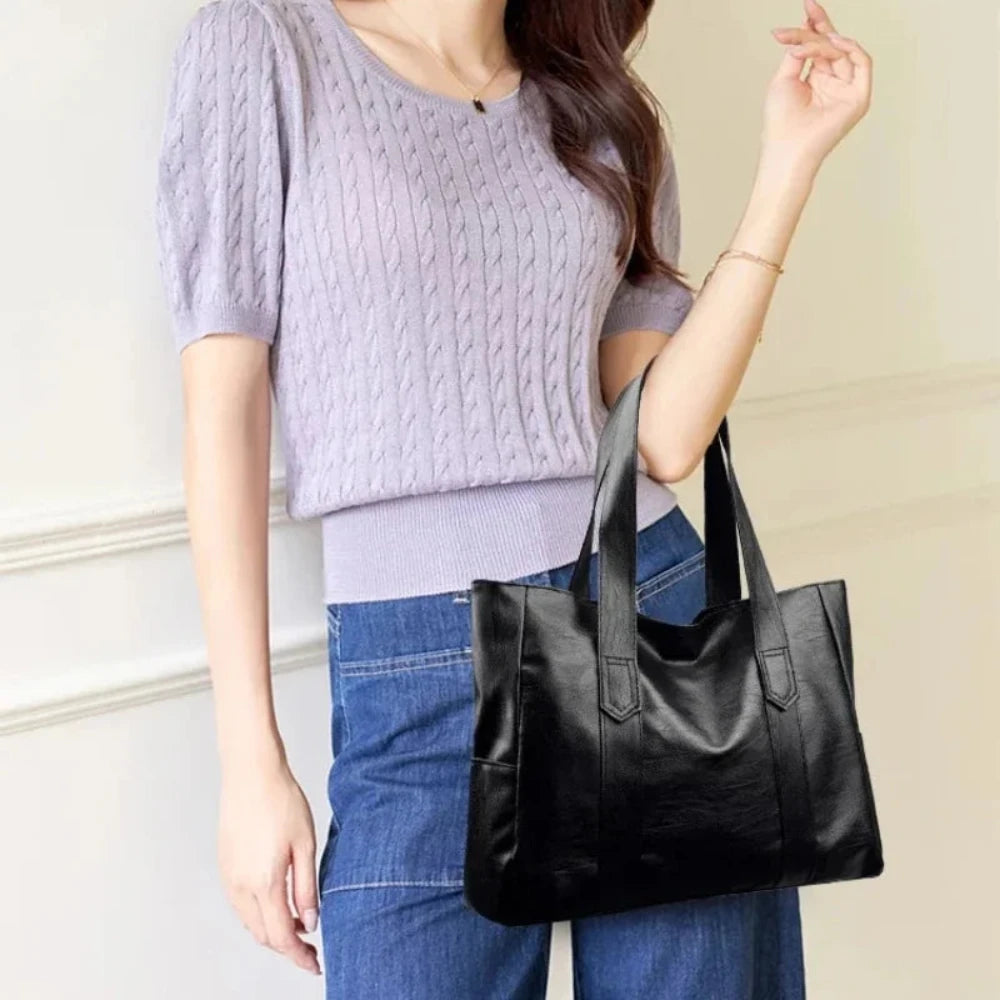 SUSAN - MINIMALIST LUXURY LEATHER SHOULDER BAG