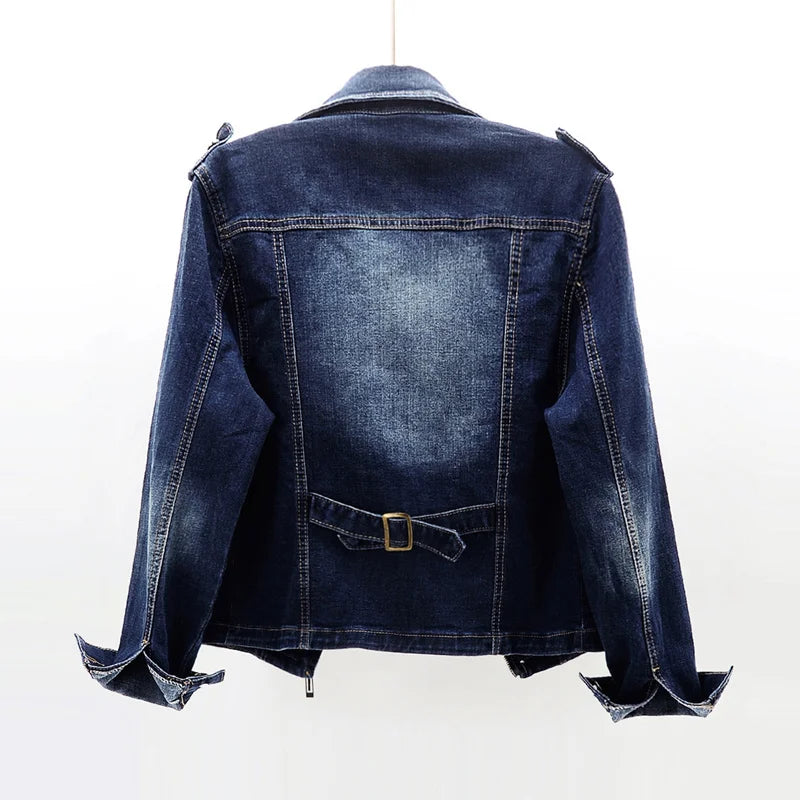 ELODIE | ZIP DENIM JACKET
