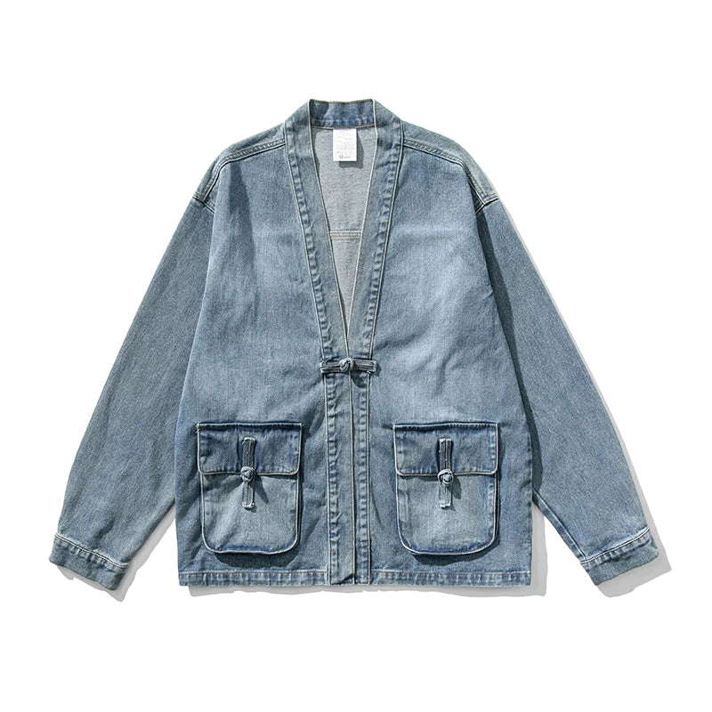 KAIYA | THE DENIM KIMONO JACKET