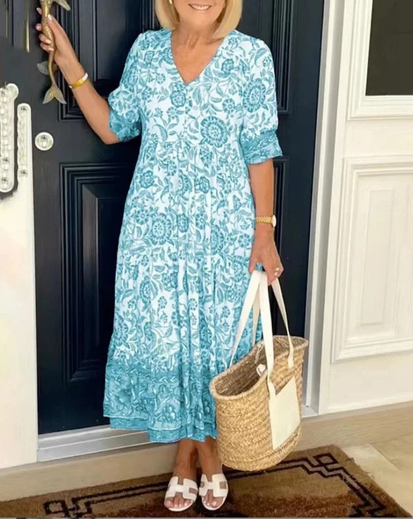 Eleanor | Floral Midi Dress