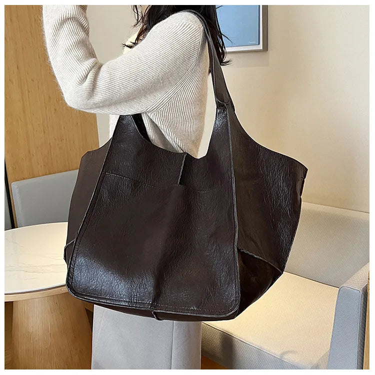 RUTH - TIMELESS ALLURE LEATHER TOTE BAG