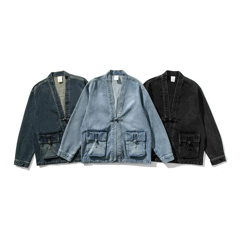 KAIYA | THE DENIM KIMONO JACKET