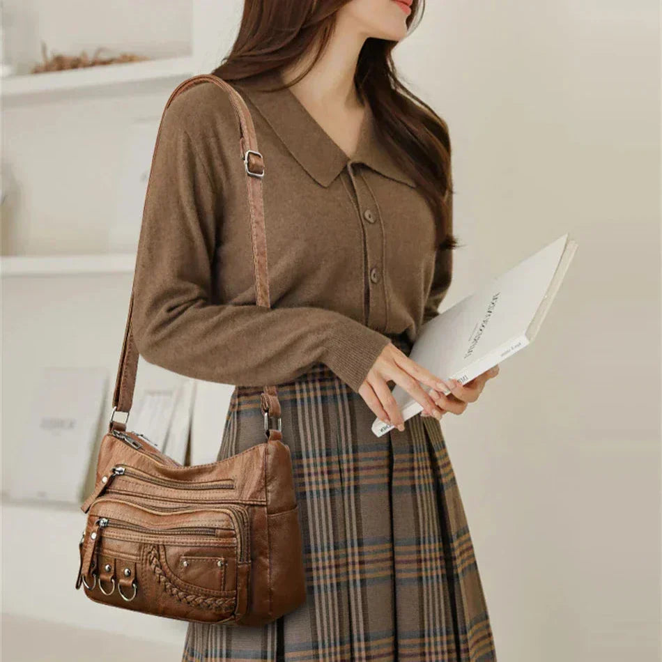 OLIVIA - VINTAGE CHARM ELEGANT SHOULDER BAG