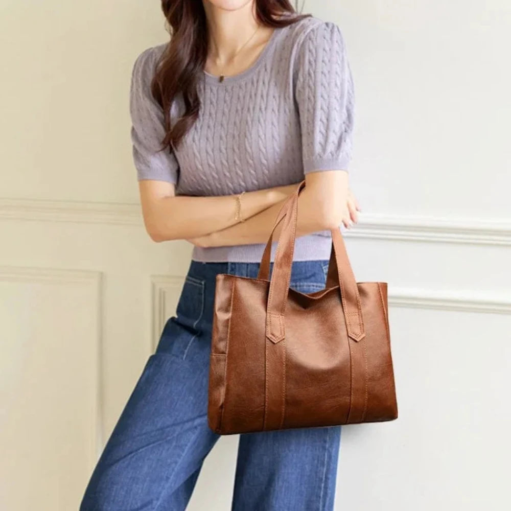 SUSAN - MINIMALIST LUXURY LEATHER SHOULDER BAG