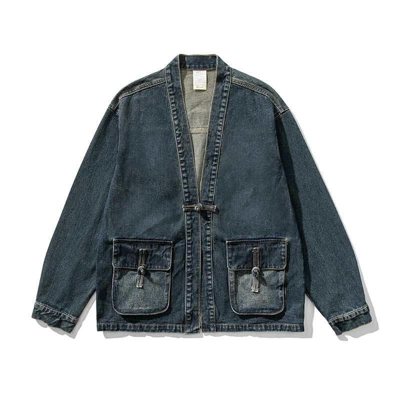 KAIYA | THE DENIM KIMONO JACKET